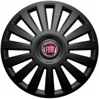 KRYTY KOLIES PRE FIAT 14" LUXURY black 4ks